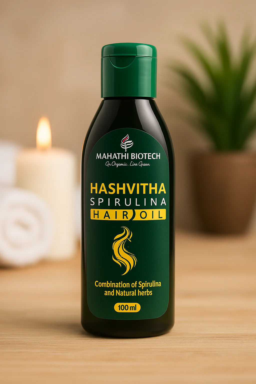 Hashvitha Spirulina Hair Oil