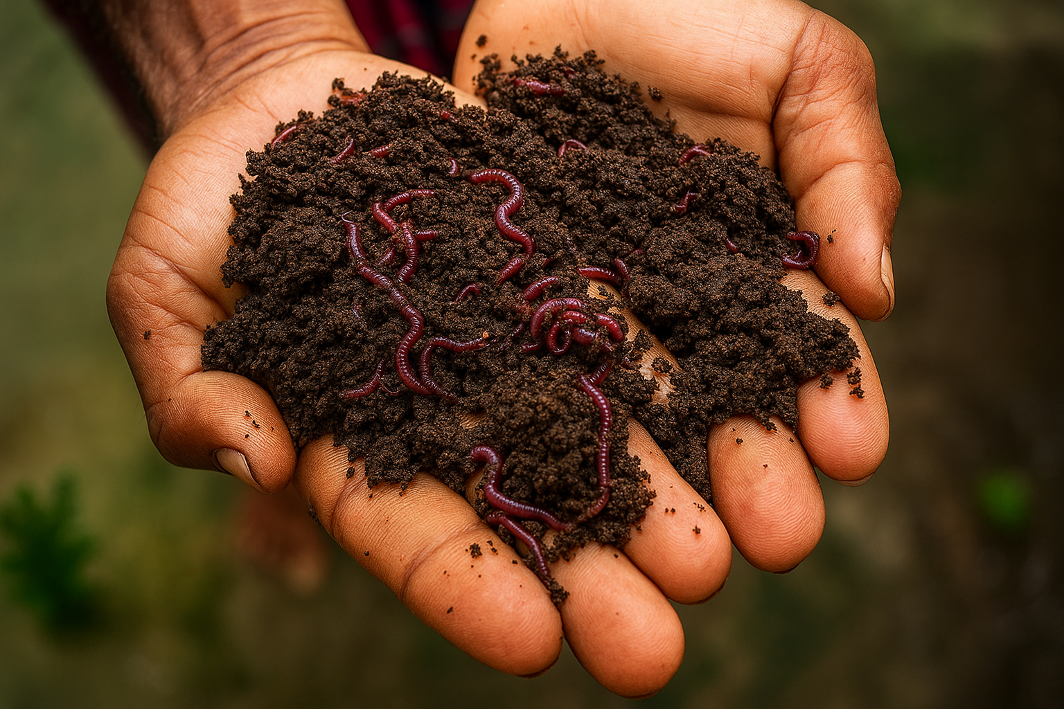 Vermi Compost (Cow dung based)