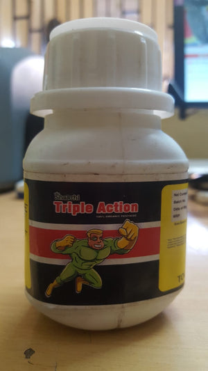 3 Action- Organic Insecticide ( Kill Bugs , Virus and Fungi )
