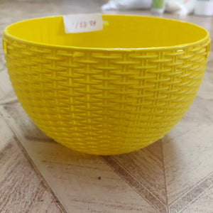 RATTAN HANGING POT WITH CHAIN