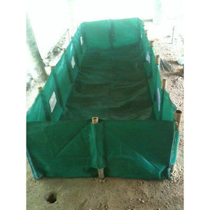 HDPE Vermi compost tank 12 f * 4 f * 2 f - SK Organic Farms