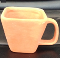 Square Tea Cup - V