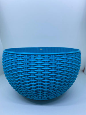 RATTAN HANGING POT WITH CHAIN