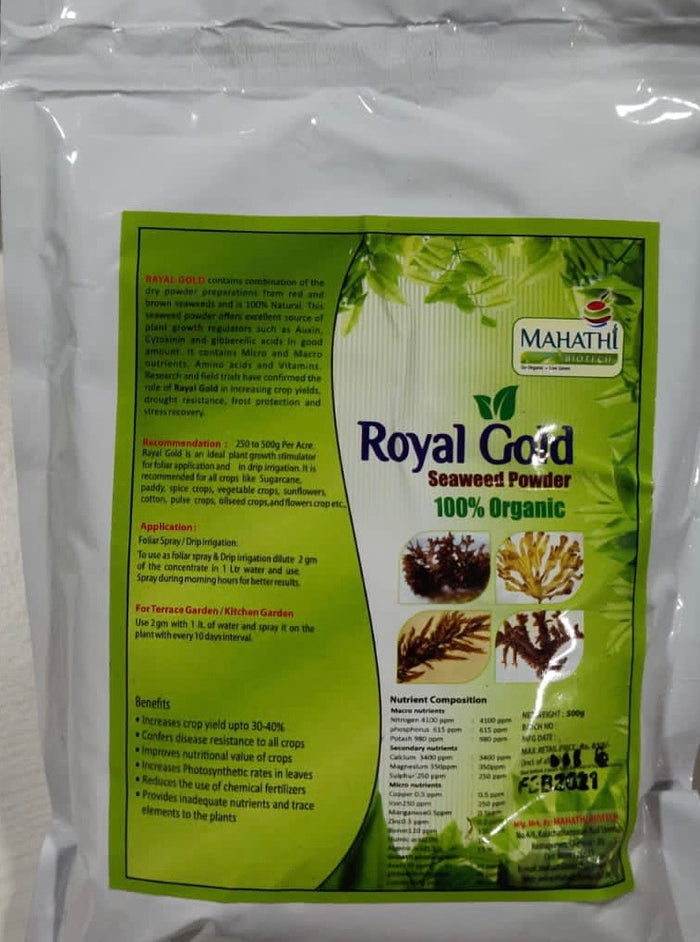 Royal Gold - Seaweed Powder - 100% Organic